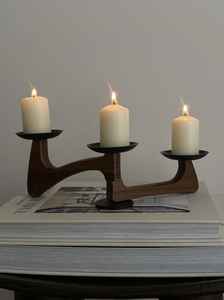 Nordic Style Green Glazed Ceramic Wreath <b>Candle</b> Holder 4 Taper Stick Candelabra Tabletop Centerpiece Advent Christmas Home Decor - Product Image 6