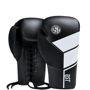 Gants de boxe à lacets en cuir longue durée avec un ajustement sûr-Durable pour une utilisation en extérieur - Product Image 1