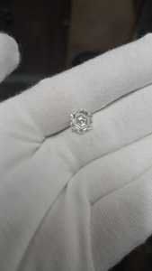 เพชรชั้นดีได้รับการรับรองจาก VVS VS1 VS2 D E สีขาว CVD แปดเหลี่ยมเจียระไนแบบพิเศษ - Product Image 2