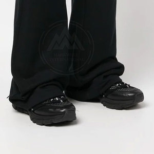 Venta directa de fábrica, pantalones acampanados para hombre, pantalones elásticos altos, fabricante profesional, pantalones acampanados para hombre - Product Image 6