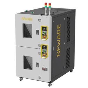 เครื่องทดสอบแบตเตอรี่แบบสองโซน 400 ลิตร พร้อมเครื่องทดสอบแบตเตอรี่ 5V30A 64CH สำหรับการทดสอบอุณหภูมิสูงและต่ำ - Product Image 1