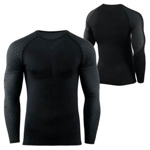Camiseta de Compresión de Manga Larga para Hombre, Personalizada, de Secado Rápido, Ropa Deportiva, Capa Base para Gimnasio, para Entrenamiento y Fitness, al por Mayor - Product Image 6