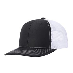 Sombrero de camionero con parche de cuero bordado personalizado, gorra Snapback en blanco de malla, gorra de béisbol de red lisa, gorras deportivas para papá - Product Image 6