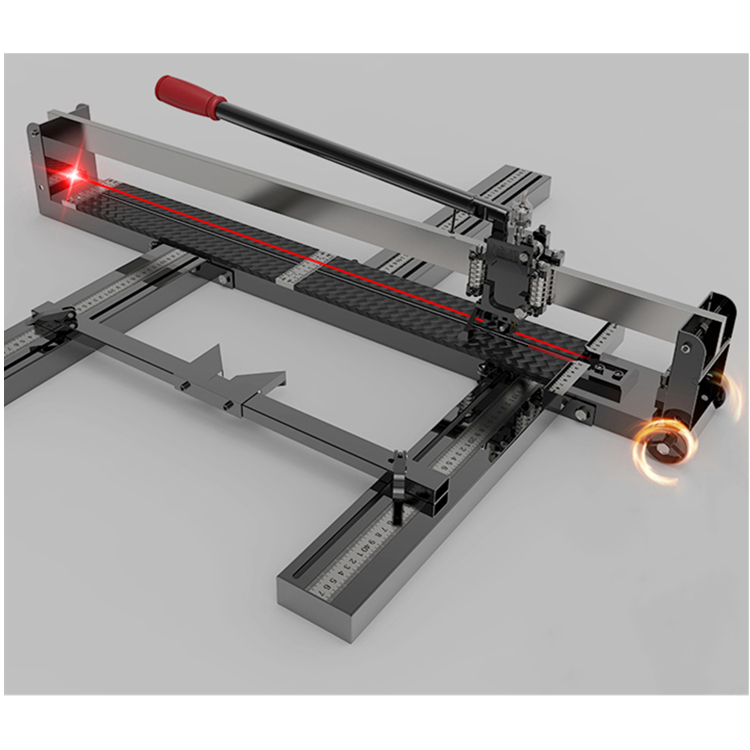 Высокоточный лазерный инфракрасный резак для плитки с ручным нажимным ножом 65/105 см ручная машина для резки плитки и фарфора