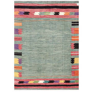 Alfombras Imaco, Alfombra Kilim de Maimana, Afganistán, 240 x 174 cm, Alfombras y Conjuntos Tradicionales - Product Image 1