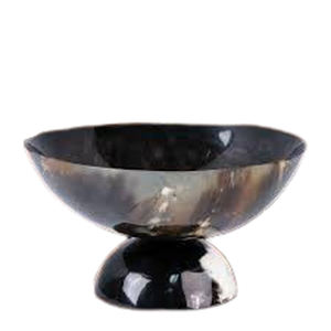 Cuenco de cuerno Natural hecho a mano superior Diseño moderno que sirve sopa Frutas Ensalada Estilo vintage personalizado para cuenco sin comida - Product Image 1