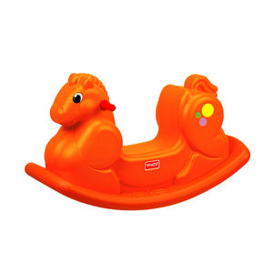 Kukutoys Orange cheval à bascule d'intérieur jouet d'équilibre en plastique pour enfants et tout-petits - Product Image 1