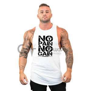 Ropa de gimnasio para hombre, chaleco sin mangas de algodón con capucha para culturismo, sudadera deportiva para entrenamiento - Product Image 3