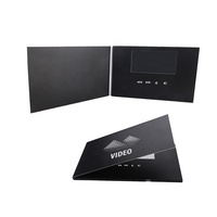 Fabricant chinois de cartes de brochure vidéo numériques avec écran LCD de 4,3 pouces, personnalisables, avec recharge USB, cadeaux d'entreprise