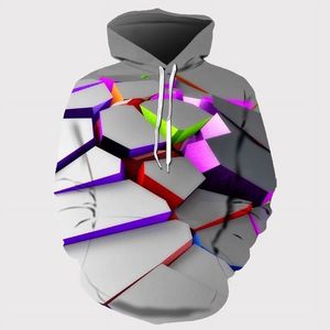 2025 Nueva Sudadera con capucha geométrica con estampado 3D, sudadera informal de manga larga, Sudadera con capucha para hombre, Sudadera con capucha de bola de acero - Product Image 5