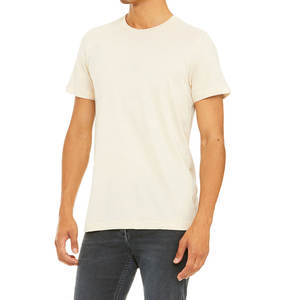 T-shirt unisexe personnalisable idéal T-shirt vierge décontracté de qualité supérieure pour hommes Concevez votre T-shirt unisexe naturel respirant graphique - Product Image 1