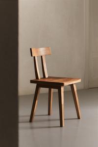 Silla de Madera de Marca Privada con Acabado Desgastado, Perfecta para Dormitorios de Estilo Antiguo, Comedores y Rincones Acogedores - Product Image 3