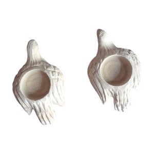 Spécial meilleur nouveau bougeoir en pierre de savon d'aspect moderne traditionnel avec sculpture à la main utilisation de haute qualité pour la décoration de la maison et de l'hôtel - Product Image 1
