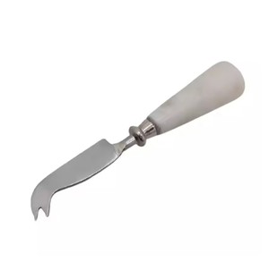 Ensemble de couverts en acier inoxydable avec poignée en nacre Outils de coupe de corne et de fromage populaires pour la maison ou l'hôtel - Product Image 2