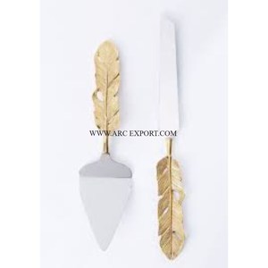Standard Designing <b>Table</b> Decorating Home and Kitchen Cake Server and Knife Deluxe Quality <b>Top</b> Selling Handmade Cake Server Tool - Product Image 3