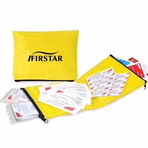 Bolsa de Primeros Auxilios Impermeable Firstar, Recubierta de PVC y Nailon, Kit de Supervivencia para Viajes, Emergencias, Bolsa Pequeña para <span class=keywords><strong>Bicicleta</strong></span>, Manual para Exteriores, CE ISO 5 Años - Product Image 1