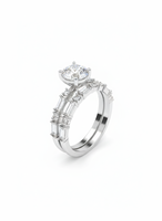 Anillo de Diamantes Múltiples para Mujer, Diamantes Cultivados en Laboratorio