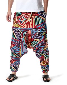 Pantalons de survêtement unisexes sur mesure 2025, coupe régulière, entrejambe tombant, taille élastique unie, 100% polyester, respirant, doux et confortable - Product Image 6