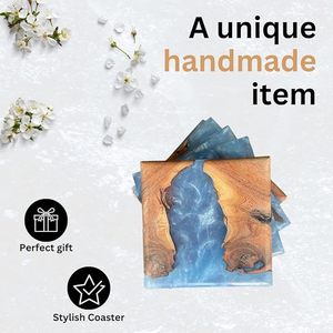 Durable and Stylish Wood <b>Epoxy</b> <b>Table</b> Coaster High Quality Mats & Pads for <b>Table</b> Protection Very Low Price - Product Image 2