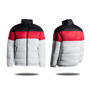 High Quality Men's Puffer Jacket <b>Thick</b> Warm Down Quilted <b>Winter</b> <b>Coat</b> OEM Custom Supplier for Outdoor Fashion Wear - Product Image 1