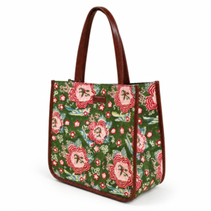 Shoulder purse <b>vintage</b> style <b>handbag</b> printed fashion bag pink shoulder <b>handbag</b> - Product Image 1