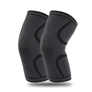 Manchon de compression unisexe en nylon avec logo personnalisé pour l'haltérophilie avec impression par transfert de chaleur quantité minimale de commande bas 2 paires Service OEM - Product Image 1