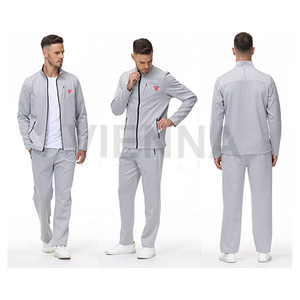 Ensemble de survêtement d'hiver personnalisé de haute qualité pour hommes, sweat-shirt et pantalon de jogging, tenue de sport - Product Image 6