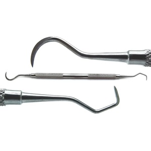 Scaler Per Laboratorio Odontoiatrico 10 Scalers Dentali Falce Anteriore Towner Jacquette U15-33 - In Acciaio Inossidabile Per Igiene Professionale Taglia Mattonelle - Foto 5