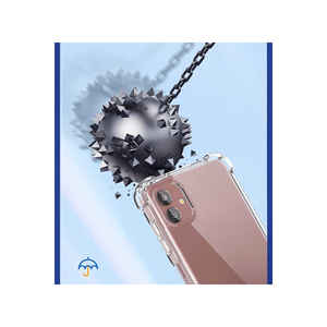 Coque en silicone transparente anti-choc JoieCreatif Nitro pour Samsung Galaxy A04 5G/4G, protection anti-traces de doigts - Product Image 3