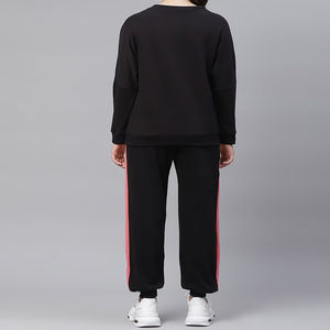 Survêtements courts zippés en éponge française XXL pour femmes de grande taille Sweats à capuche à manches longues à séchage rapide pour l'hiver avec logo - Product Image 3