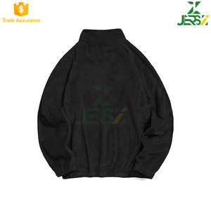 OEM Custom Logo Embossed <b>Lined</b> Breathable Jersey 1/4 Neck Zipper <b>Fleece</b> Hoodie <b>Sweatshirt</b> Pullover Unisex Print Pattern Winter - Product Image 3