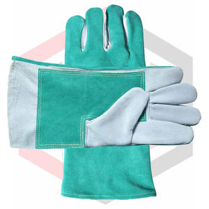 Gants de soudage en cuir de meilleure qualité Flexible Respirant Résistant à la déchirure Sans silicone Haute exigence Qualité supérieure Personnalisé - Product Image 1