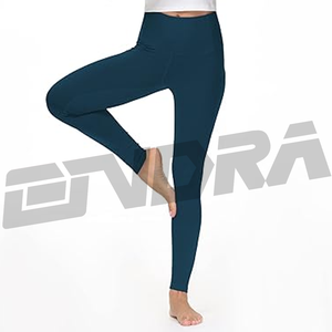กางเกงโยคะออกกำลังกายสำหรับผู้หญิง เอวสูง ยืดหยุ่น กระชับสัดส่วน ใส่สบาย ทันสมัย รุ่น ProFlex StyleFitPremium Pro - Product Image 3