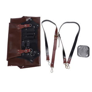 Delantal de taller resistente para soldadores y operadores de fabricación. Delantal largo para actividades de soldadura con riesgo de chispas. - Product Image 5