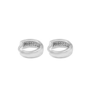 Pendientes de Aro y Colgantes Zarkan Trendy, Triple Línea, Plata Pura Sólida con Baño de Oro, con Perlas/Diamantes de Aleación, Ideales para Fiestas y Regalos - Product Image 6