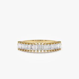 สายรัดสำหรับผู้หญิงแบบยาวครึ่งชั่วนิรันดร์สีขาวทึบพร้อมใบยาว - Product Image 1