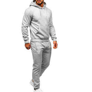 Conjunto deportivo de hombre OEM, sudadera con capucha de forro polar para invierno, pantalones, ropa deportiva moderna de estilo urbano, suministro de fábrica. - Product Image 5
