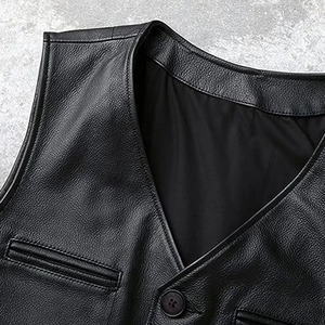 Veste de moto imperméable en gros, Spandex/Nylon, design personnalisé, gilet de motard, gilet de cowboy pour homme et femme, hiver - Product Image 5