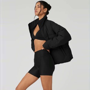 Chaqueta acolchada ligera para mujer Chaqueta acolchada personalizable para invierno, deportes al aire libre y ropa de invierno de moda - Product Image 3