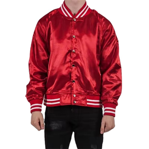 Chaqueta Bomber Personalizada para Hombre, Nueva Llegada 2026, OEM, Cuello Alto, Bolsillo Frontal, Invierno, Vintage, Secado Rápido y Transpirable - Product Image 1