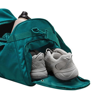 2025 alta calidad logotipo personalizado deportes viaje gimnasio Fitness bolsa de lona personalizada compartimento fuerte Nylon poliéster gimnasio bolsa - Product Image 4