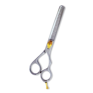 Ciseaux à effiler les cheveux de taille personnalisée de qualité professionnelle en gros poignée en acier inoxydable vente directe à l'usine prix raisonnable - Product Image 1