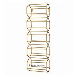 Home Metal Wine Rack with 10 Bottle Holder Five-Tier Design for Storage & Display Double Tiers for Beverage Storage - Product Image 2