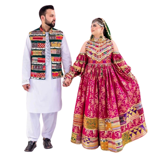 Cotton Dress Material with Chiffon Dupatta Online