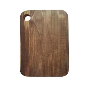 Planche à découper en bois d'olivier et de mangue écologique, fabriquée à la main, plateau, gravure à la main naturelle, bloc de découpe de cuisine pour la cuisine - Product Image 1