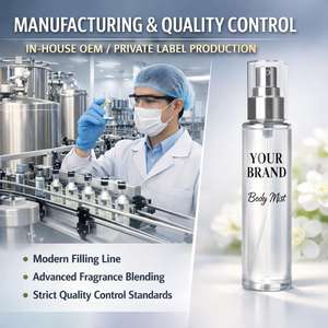 Brume Corporelle Marque Blanche OEM – Fabricant de Sprays Parfumés – Parfum Léger et Rafraîchissant – Brume Corporelle Quotidienne 200ml 250ml - Product Image 4