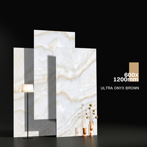 Excelente Diseño Moderno de Baldosas de Porcelana Esmaltada Resistentes al Ácido para Vestíbulos de Hotel, Hechas en India - Product Image 1