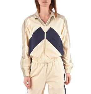 Wholesale Custom Women's <b>Lightweight</b> Nylon Outdoor <b>Running</b> <b>Jacket</b> Waterproof Breathable Windbreaker Color Block Tracksuit - Product Image 3