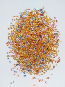 Alta calidad 3x5mm Natural Multi zafiro piedra preciosa suelta corte ovalado para pulsera joyería mejor precio - Product Image 5