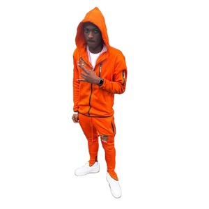 High Quality Eco-Friendly Unisex <b>Jogger</b> <b>Set</b> Custom Logo Hoodie Suit <b>Plus</b> <b>Size</b> Printed Autumn Fleece 100% Cotton Factory - Product Image 1
